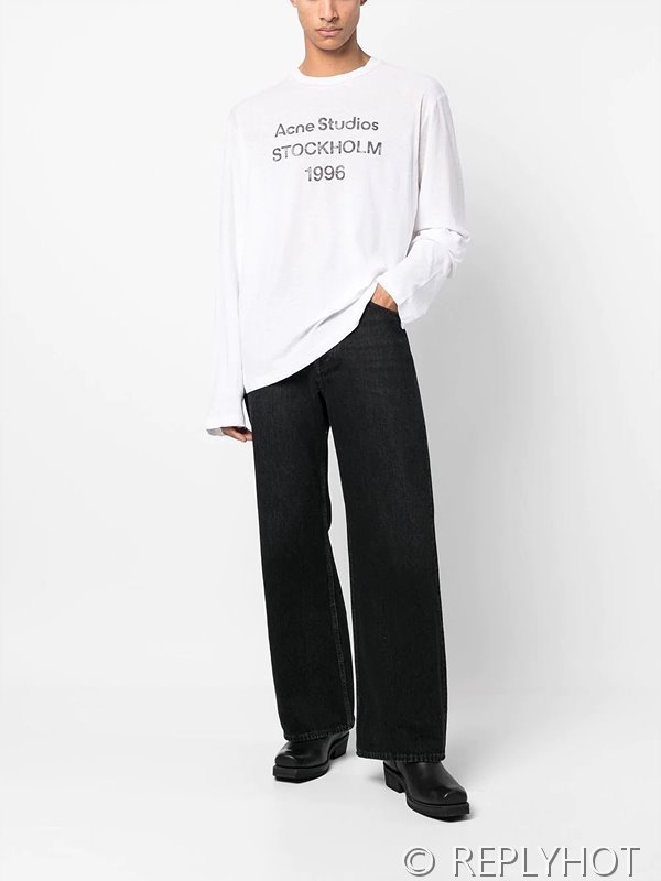 아크네 스튜디오 라운드 티 (남여공용)[매장가 180만원대]