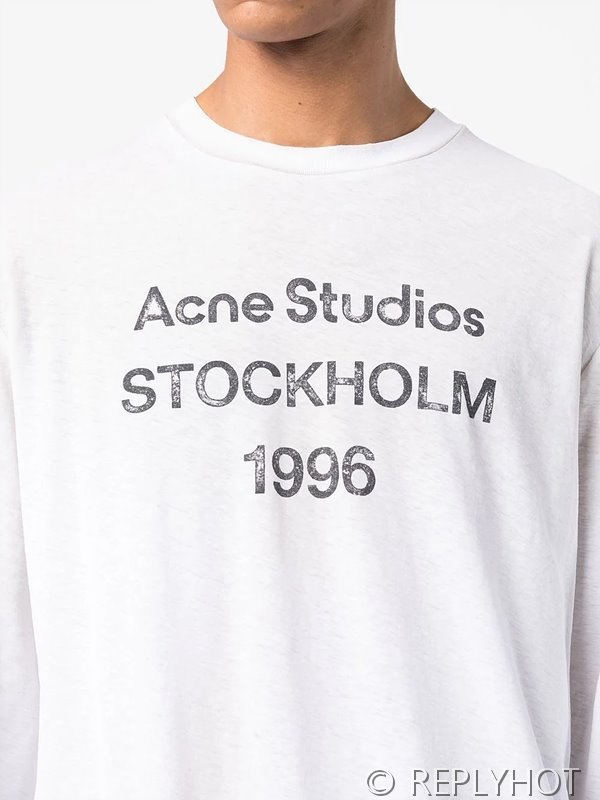 아크네 스튜디오 라운드 티 (남여공용)[매장가 180만원대]