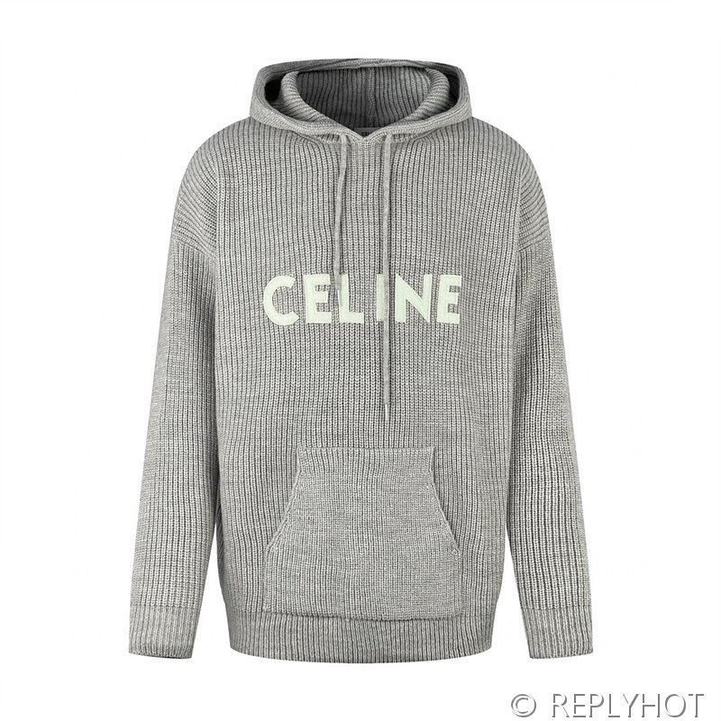 셀린느 오버핏 스웨터 후드니트 2COLOR (남여공용) [매장가 350만원대]