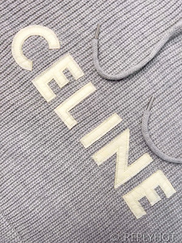 셀린느 오버핏 스웨터 후드니트 2COLOR (남여공용) [매장가 350만원대]