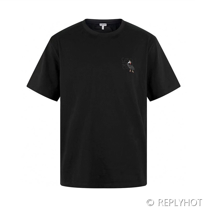 로에베×수나 조인트 뿔닭 반팔(남여공용) [매장가 150만원대]