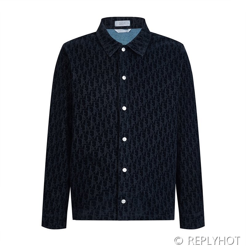 디올 오블리크 오버핏 데님 셔츠 (남여공용) [매장가 420만원대]