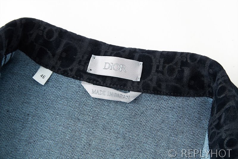 디올 오블리크 오버핏 데님 셔츠 (남여공용) [매장가 420만원대]