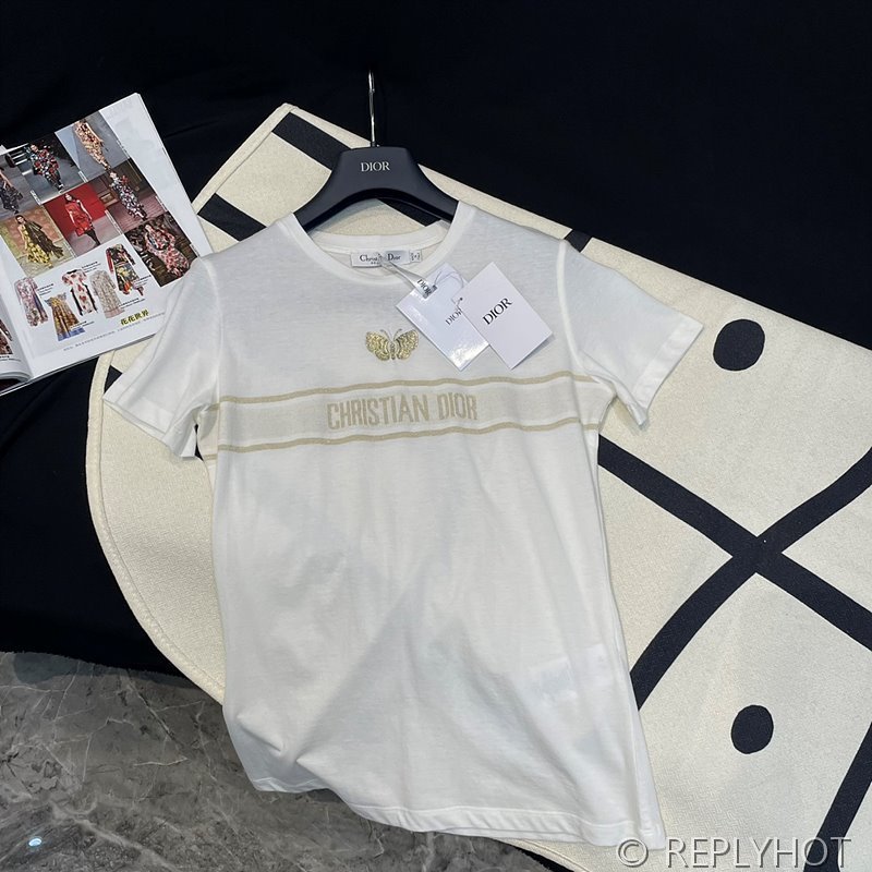 디올 자수 티셔츠 [매장가 150만원대]