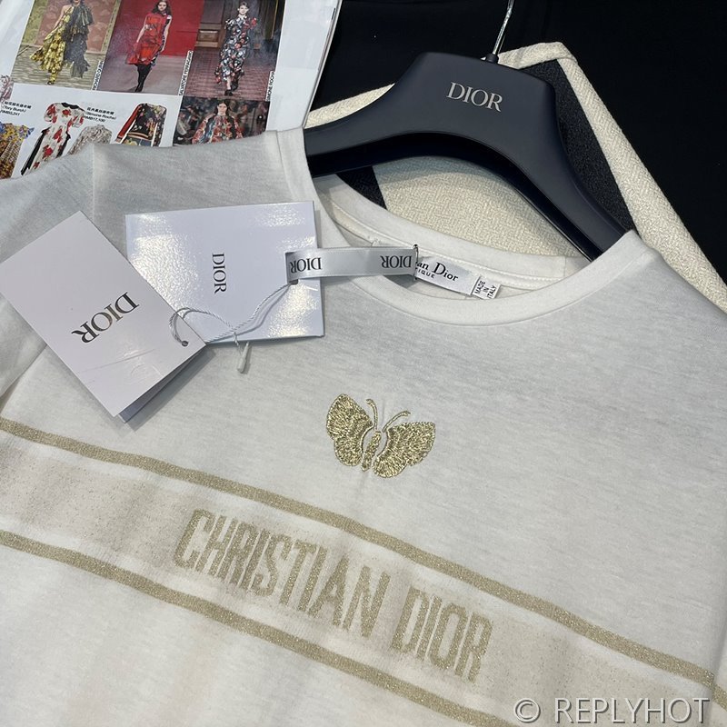 디올 자수 티셔츠 [매장가 150만원대]