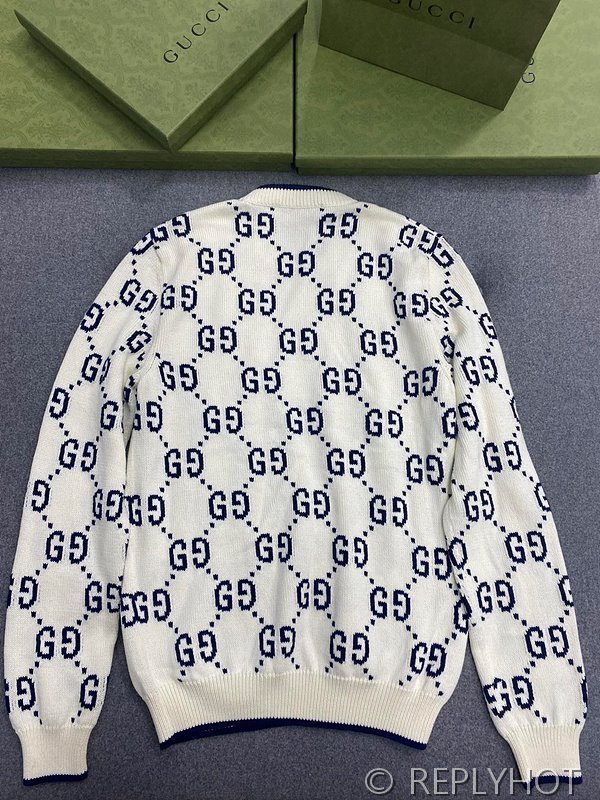 구찌 코튼 니트 스웨트셔츠 [매장가 110만원대]