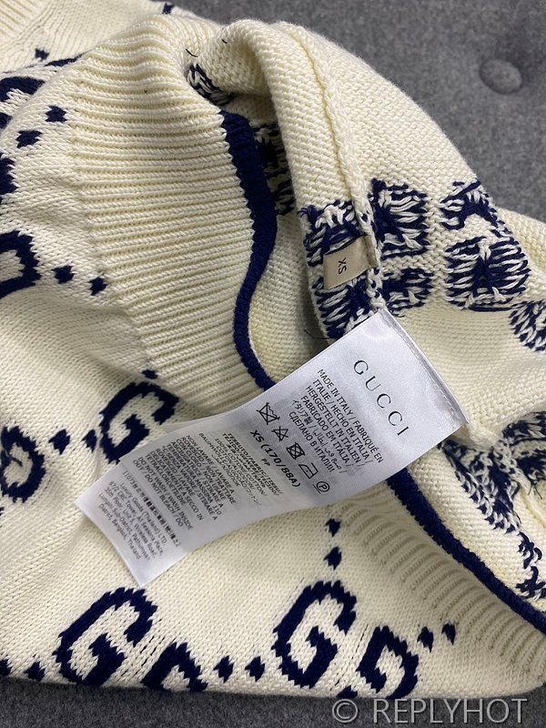 구찌 코튼 니트 스웨트셔츠 [매장가 110만원대]