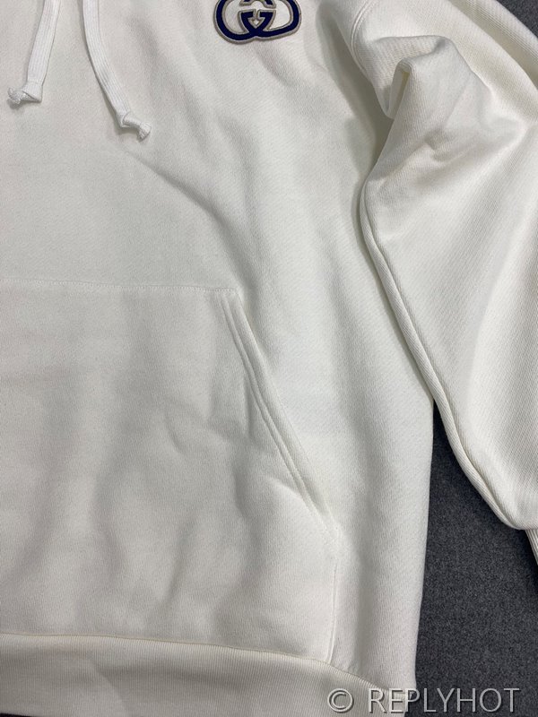 구찌 코튼 저지 후드 스웨트셔츠 [매장가 170만원대]