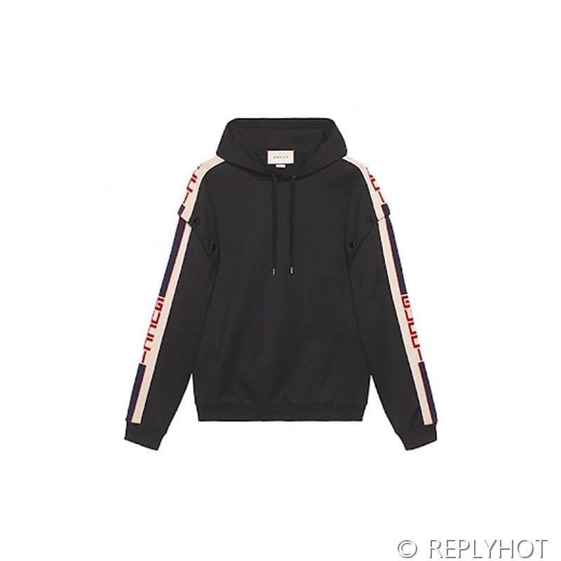 구찌 웹 스포츠 탈부착 슬리브 후드 (남여공용)[매장가 520만원대]