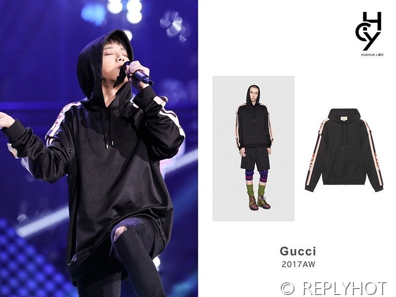 구찌 웹 스포츠 탈부착 슬리브 후드 (남여공용)[매장가 520만원대]