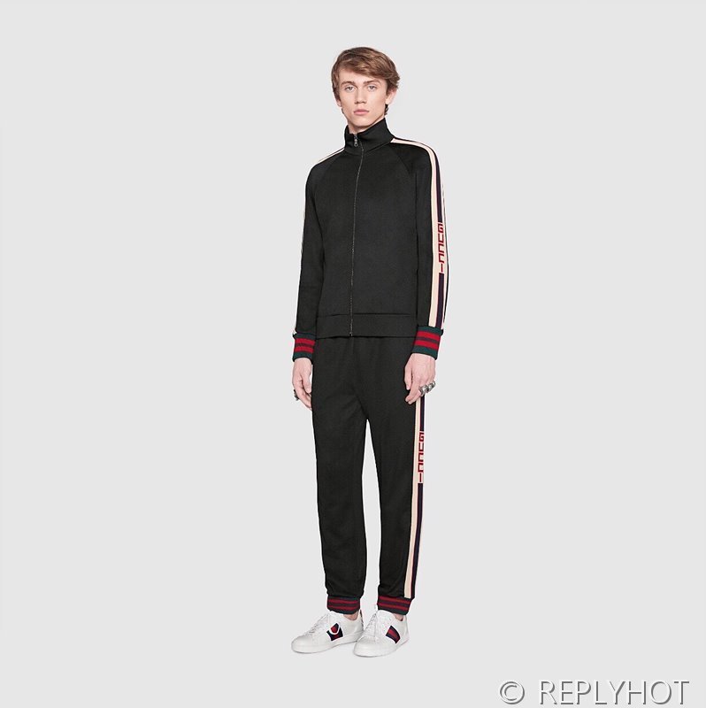 구찌 레터로고 웹 스포츠 집업자켓(남여공용) [매장가 480만원대]