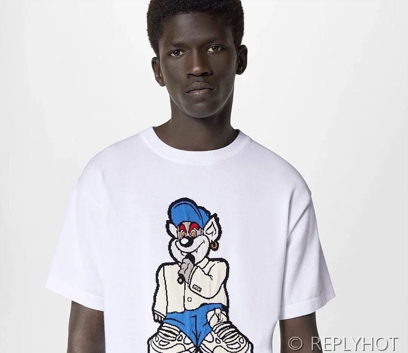 루이비통 그래픽 반팔 니트웨어 (남여공용)[매장가 420만원대]