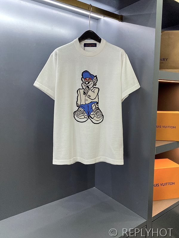 루이비통 그래픽 반팔 니트웨어 (남여공용)[매장가 420만원대]