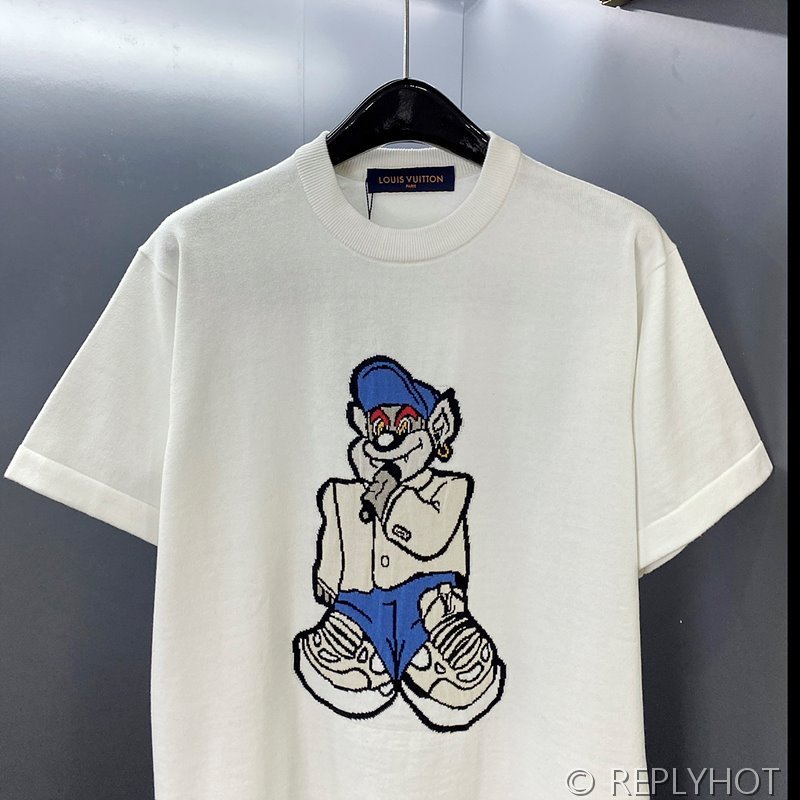 루이비통 그래픽 반팔 니트웨어 (남여공용)[매장가 420만원대]