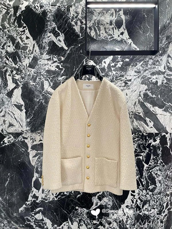 셀린느 캐시미어 트위드 재킷[매장가 460만원대]