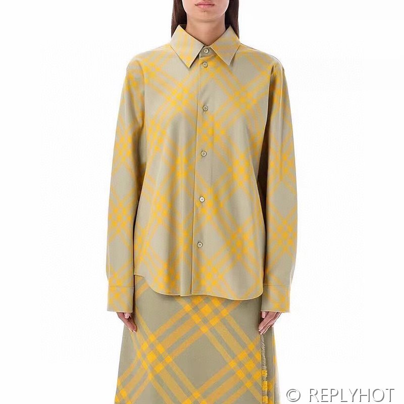 버버리 체크 셔츠[매장가 260만원대]