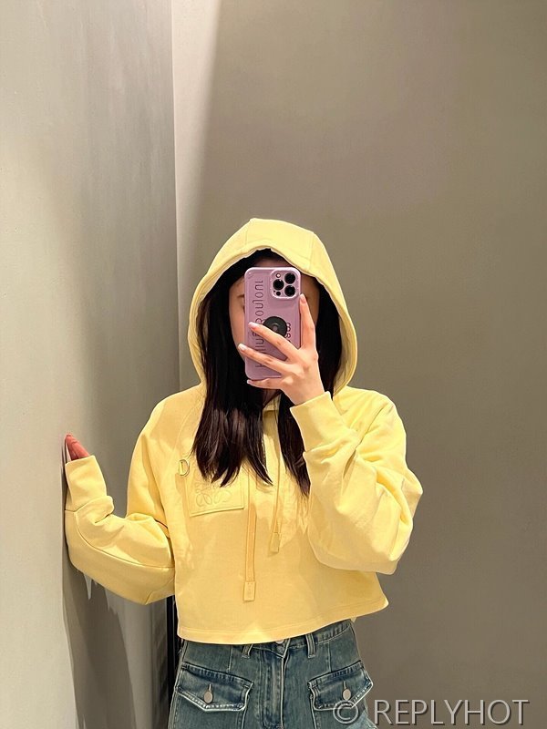 로에베 크롭 후드티 [매장가 240만원대]