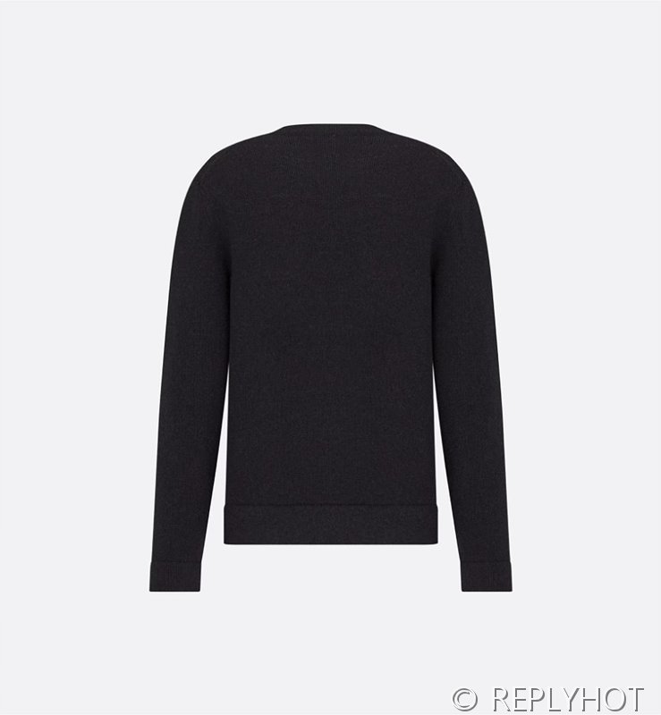 디올 자수 캐시미어 스웨터(남여공용) 2COLOR