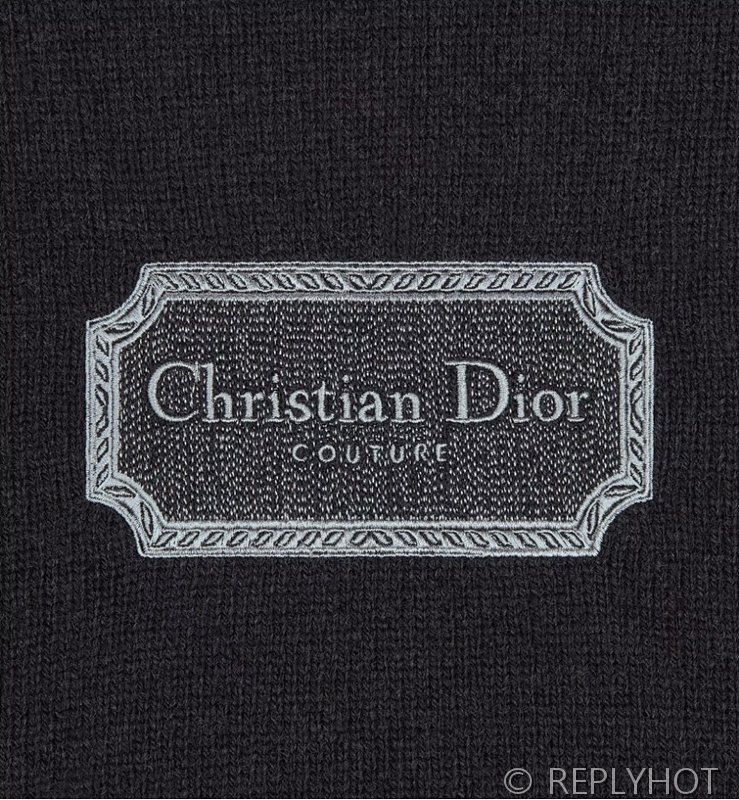 디올 자수 캐시미어 스웨터(남여공용) 2COLOR