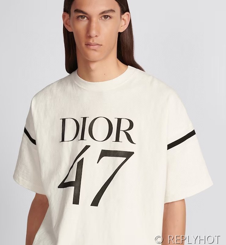 디올 47 프린트 반팔(남여공용) 3COLOR