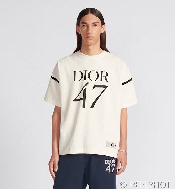 디올 47 프린트 반팔(남여공용) 3COLOR