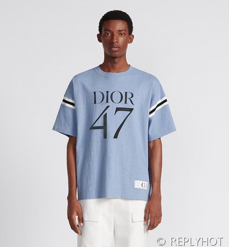 디올 47 프린트 반팔(남여공용) 3COLOR