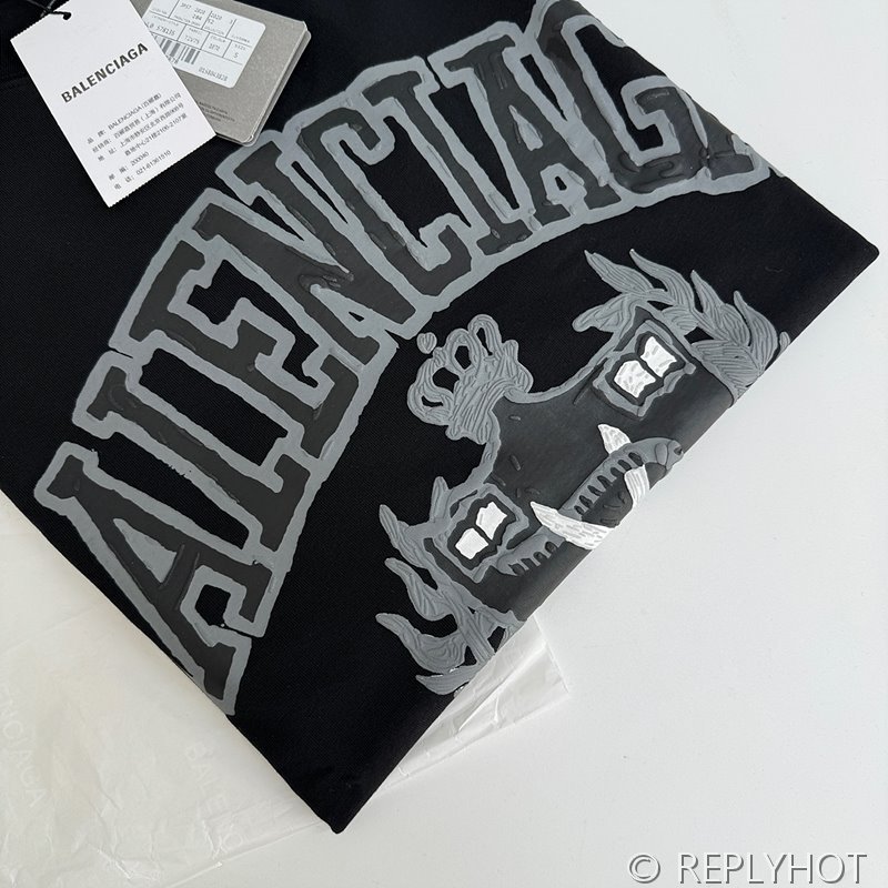 발렌시아가 가위 위트 반팔(남여공용)