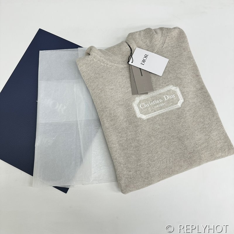 디올 자수 캐시미어 후디(남여공용)