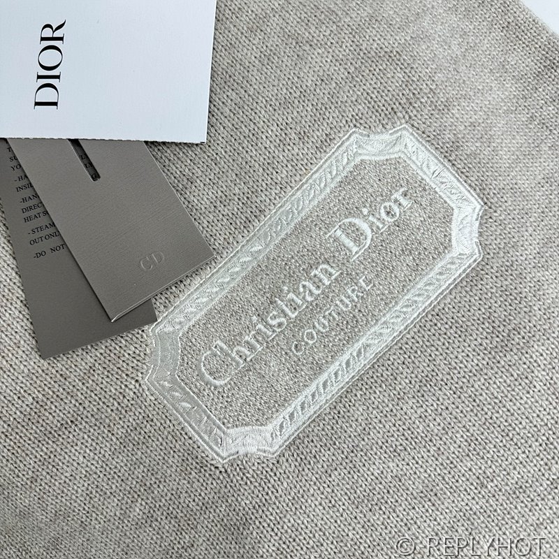 디올 자수 캐시미어 후디(남여공용)