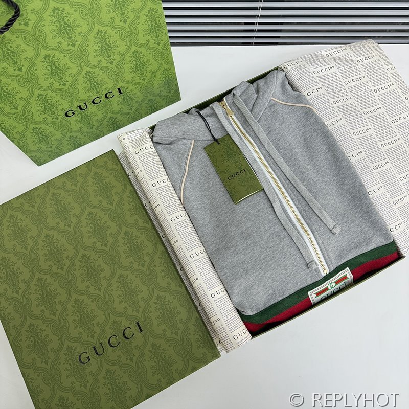 구찌 웹 레드&그린 후디(남여공용)