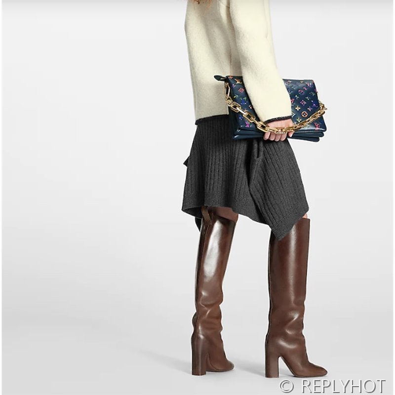 루이비통 펄리 버튼 박스 니트 재킷[매장가 590만원대]