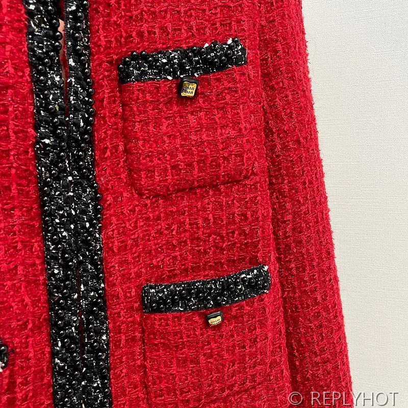 미우미우 라메 크로셰 가디건 [매장가 320만원대]