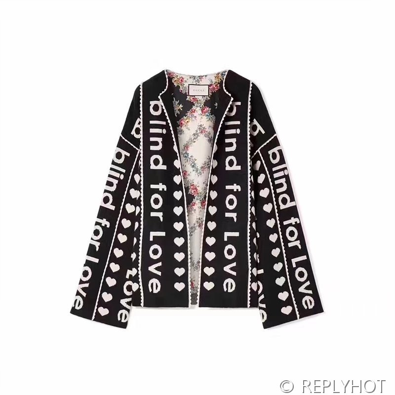 구찌 캐주얼스타일 울과 캐시미어 혼방 자카드 재킷 인 화이트[매장가 750만원대]