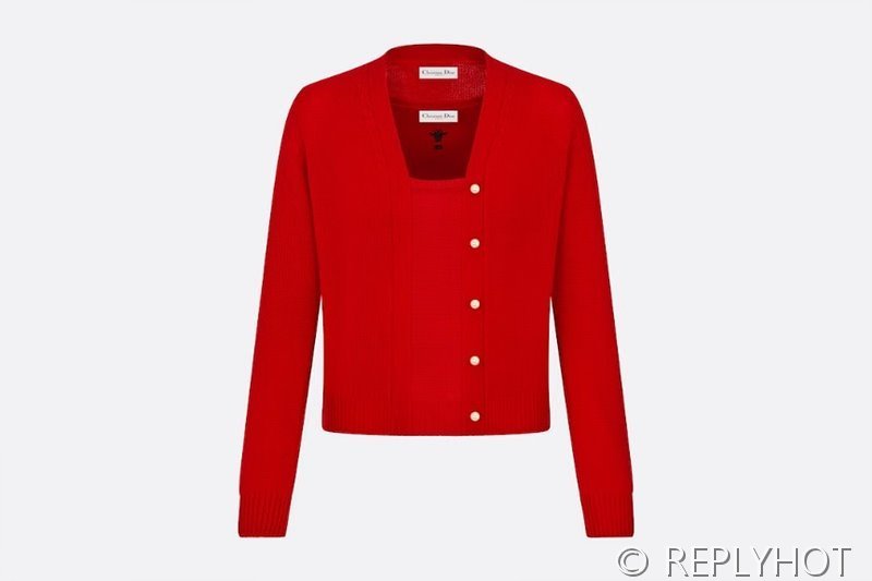 디올 트윈세트 캐시미어 니트가디건세트 2COLOR[매장가 460만원대]