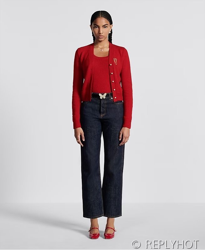 디올 트윈세트 캐시미어 니트가디건세트 2COLOR[매장가 460만원대]