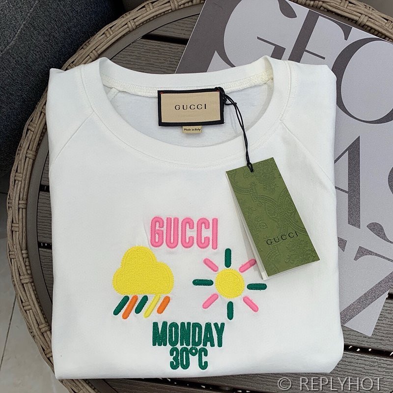 구찌 반팔 구름자수 [매장가 120만원대]