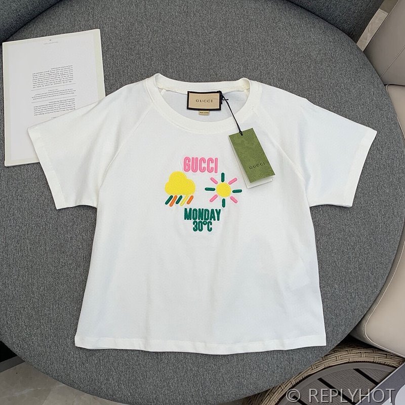 구찌 반팔 구름자수 [매장가 120만원대]