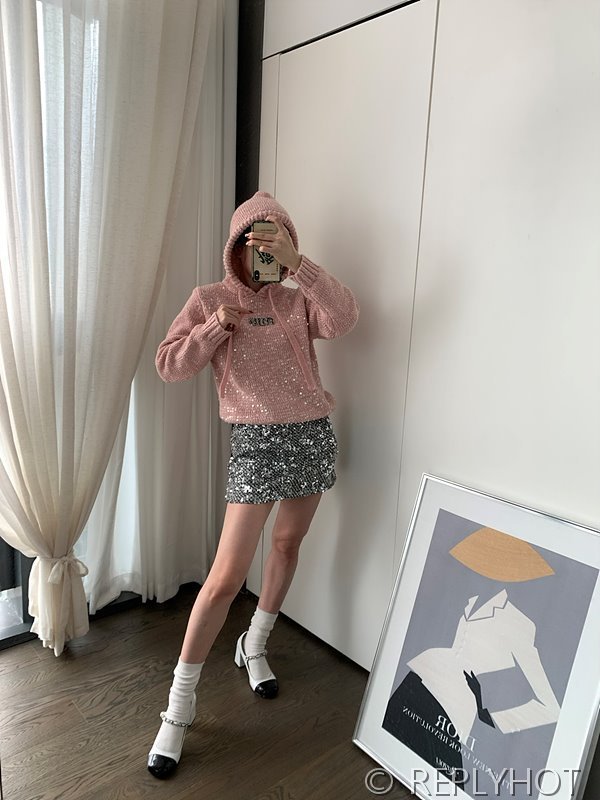 스트레이트 블링스커트