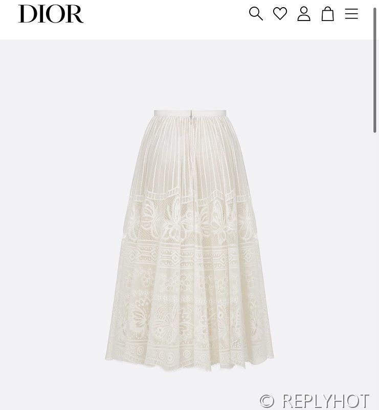 디올 플레어 스커트 2COLOR [매장가 518만원대]