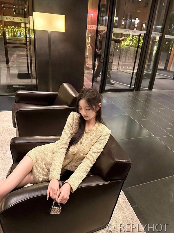 미우미우 브레이드 트위드 스커트