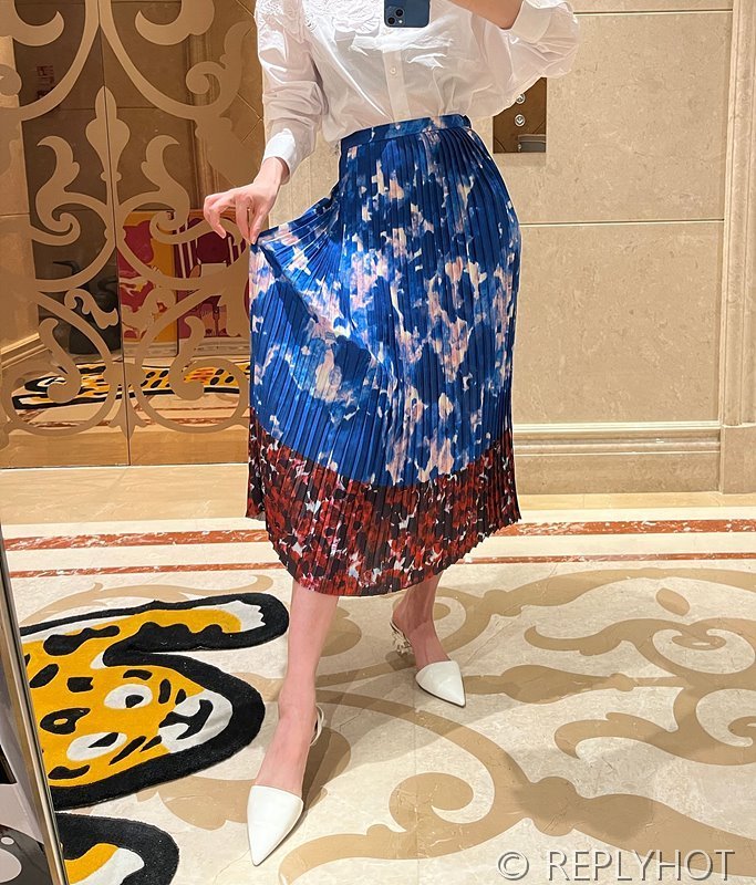 드리스 반 노튼 DVN 플라워 스커트[매장가 280만원대]