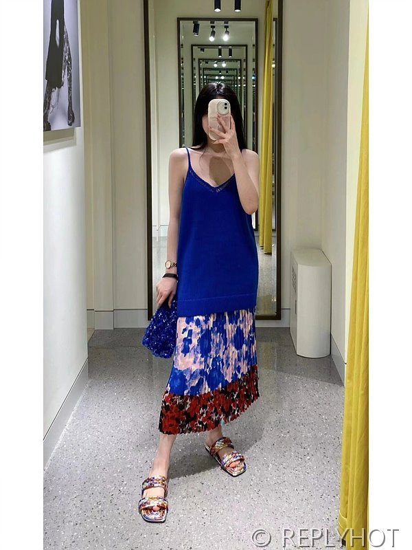 드리스 반 노튼 DVN 플라워 스커트[매장가 280만원대]