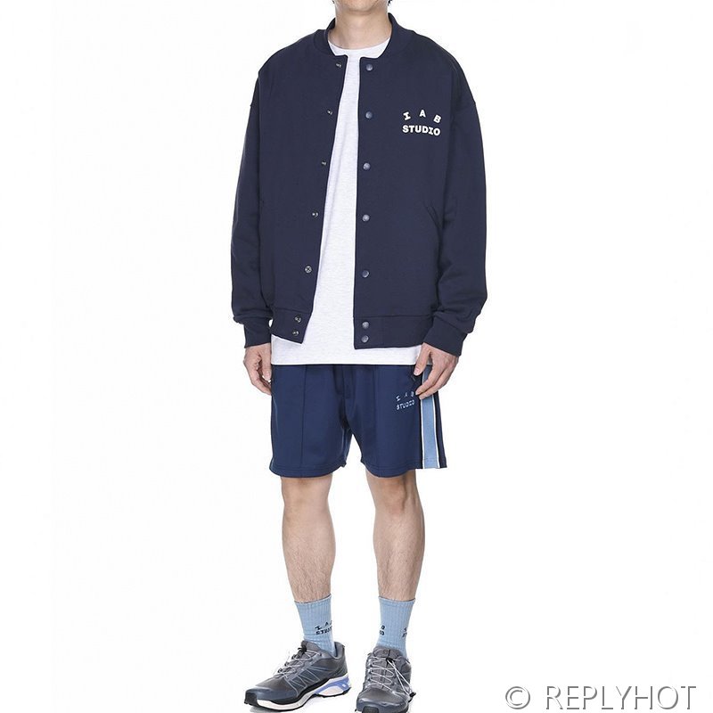 IAB 스튜디오 트랙 쇼츠 반바지 / 네이비
