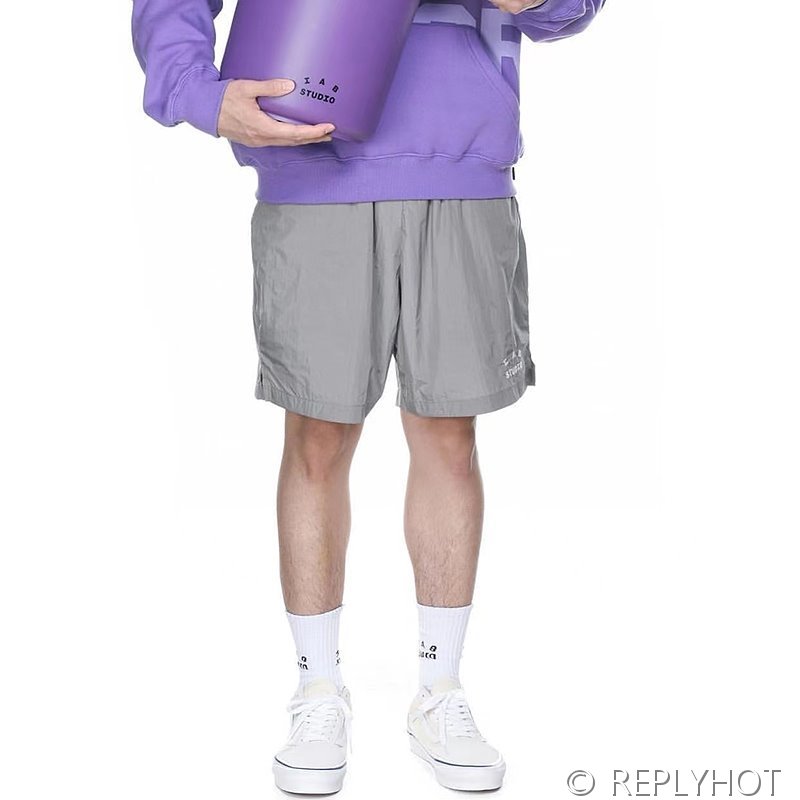 IAB 스튜디오 우븐 쇼츠 반바지 / 그레이