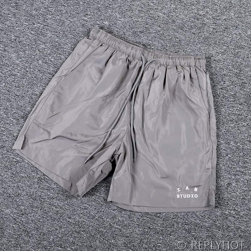 IAB 스튜디오 우븐 쇼츠 반바지 / 그레이