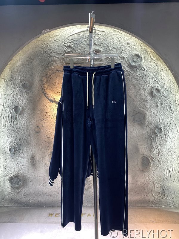 셀린느 벨벳 트레이닝 트랙수트 팬츠