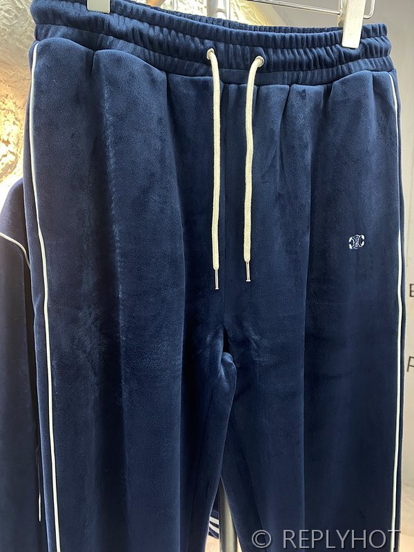 셀린느 벨벳 트레이닝 트랙수트 팬츠