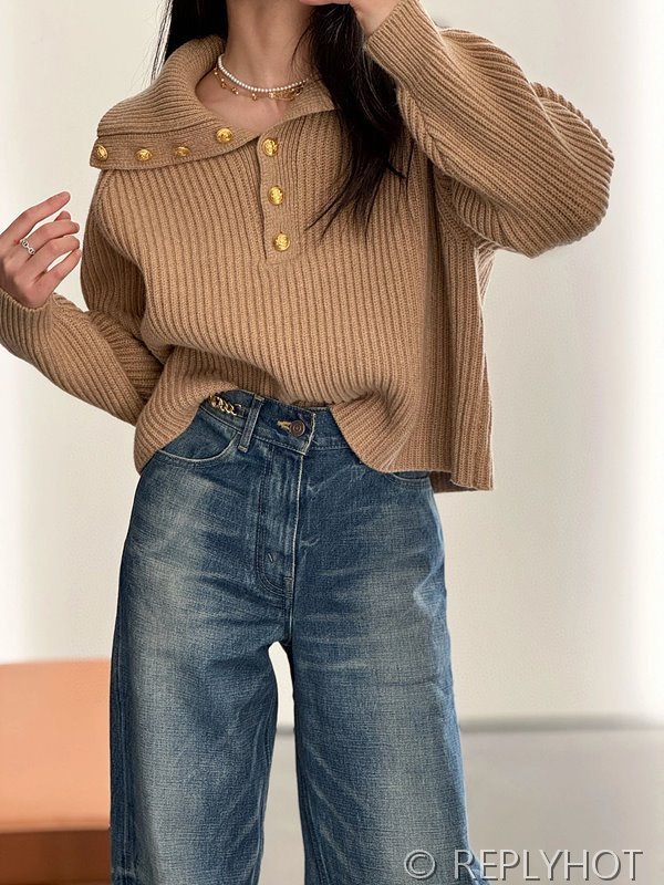 셀린느 하이웨이스트 스트레이트 진