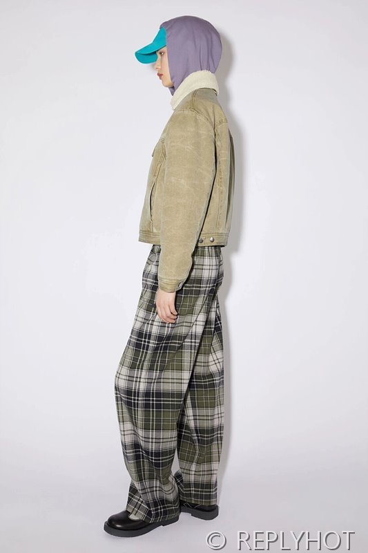 아크네스튜디오 체크 바지