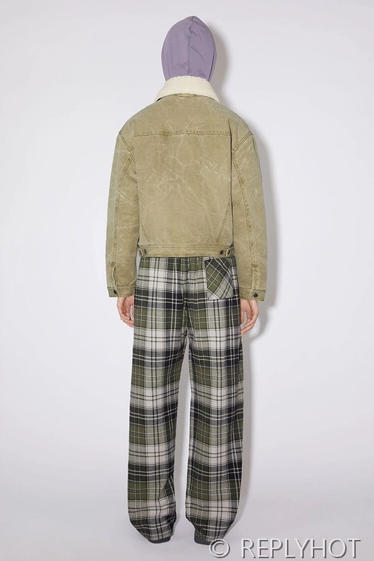 아크네스튜디오 체크 바지